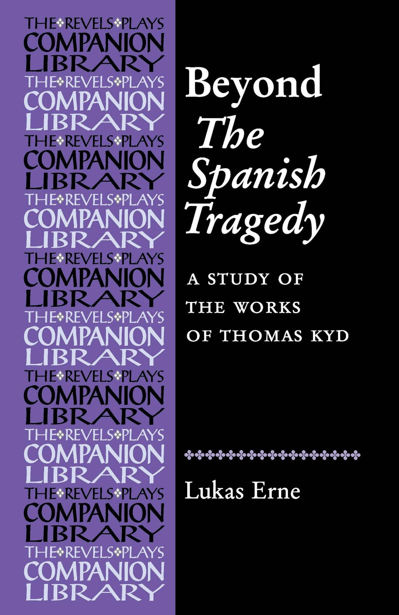 Cover image for Beyond The Spanish Tragedy ISBN 9780719079498